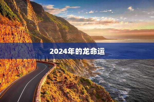 2024年的龙命运