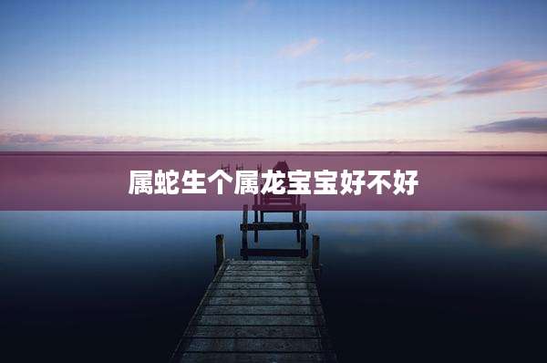属蛇生个属龙宝宝好不好