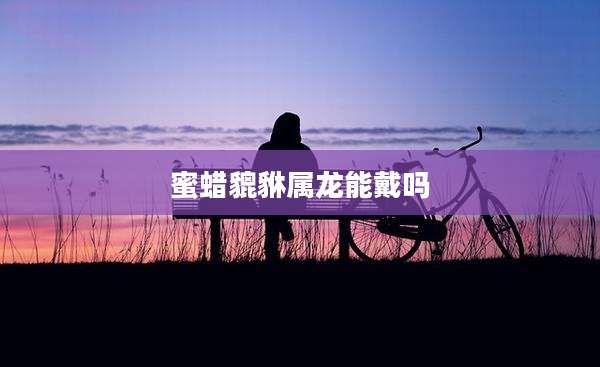 蜜蜡貔貅属龙能戴吗