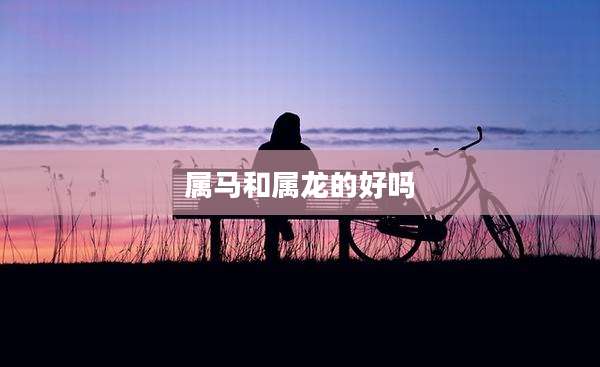 属马和属龙的好吗