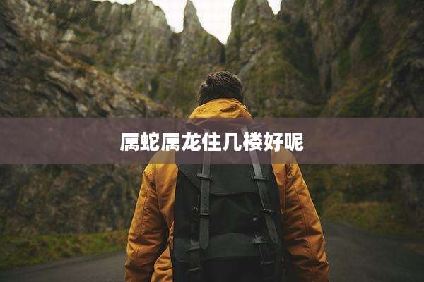 属蛇属龙住几楼好呢