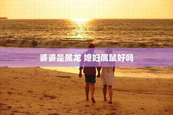 婆婆是属龙 媳妇属鼠好吗