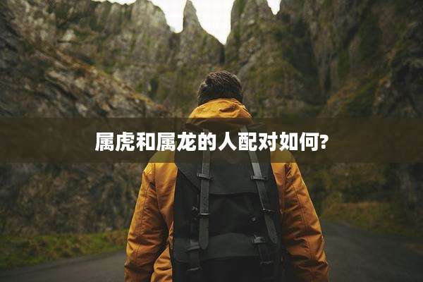 属虎和属龙的人配对如何?