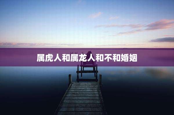 属虎人和属龙人和不和婚姻