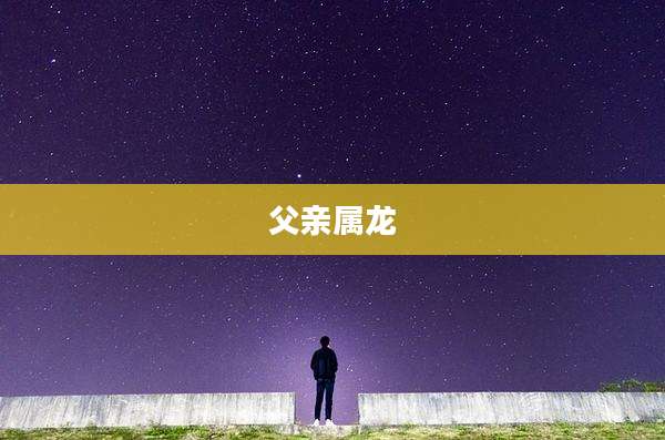 父亲属龙