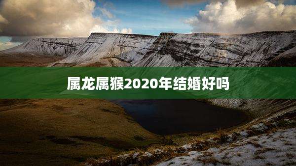 属龙属猴2020年结婚好吗