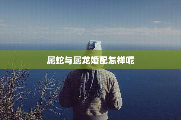 属蛇与属龙婚配怎样呢