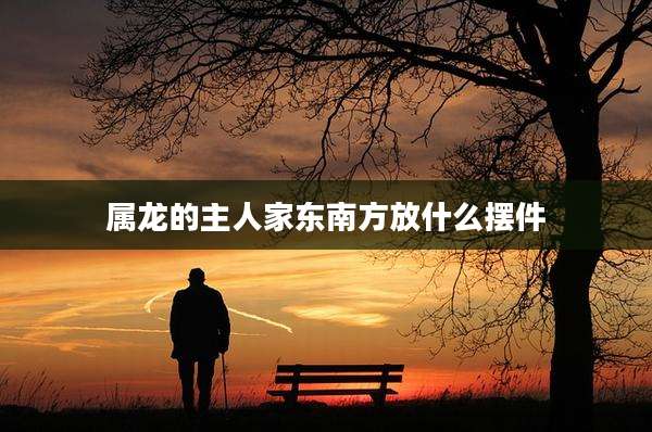 属龙的主人家东南方放什么摆件