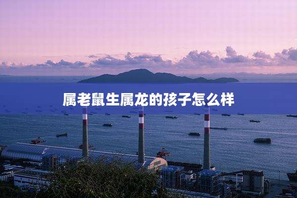 属老鼠生属龙的孩子怎么样