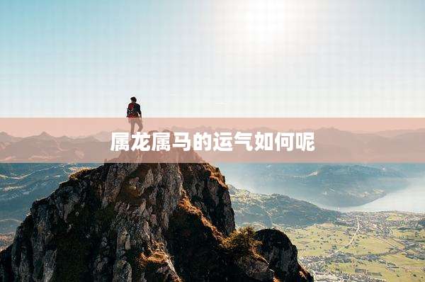 属龙属马的运气如何呢