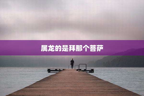 属龙的是拜那个菩萨