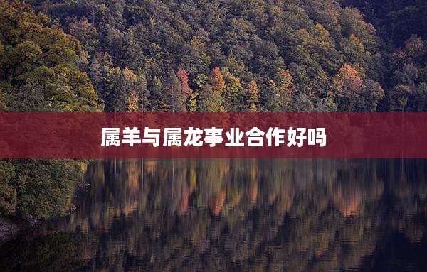 属羊与属龙事业合作好吗