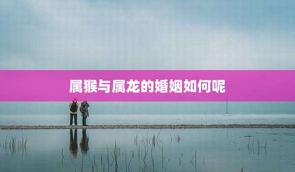 属猴与属龙的婚姻如何呢