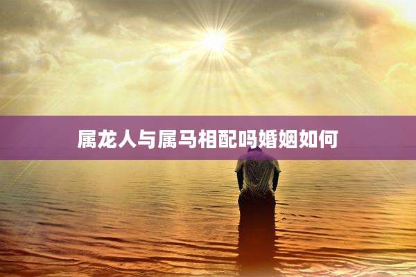 属龙人与属马相配吗婚姻如何