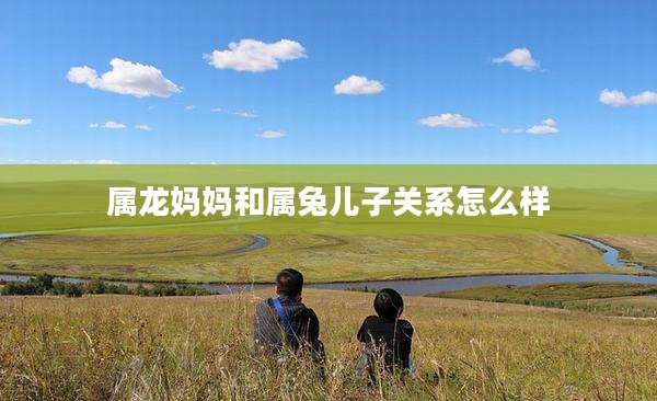 属龙妈妈和属兔儿子关系怎么样