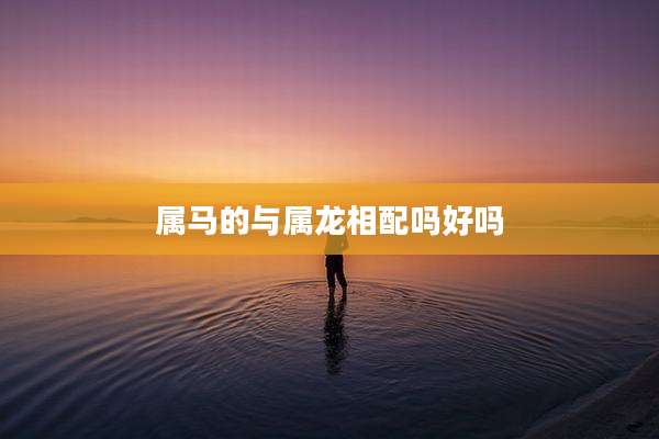属马的与属龙相配吗好吗
