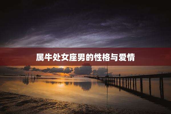 属牛处女座男的性格与爱情