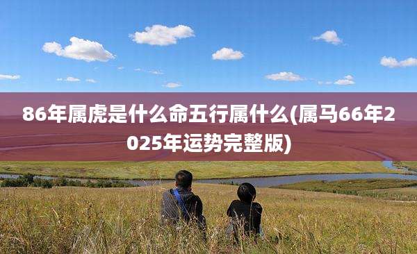 86年属虎是什么命五行属什么(属马66年2025年运势完整版)