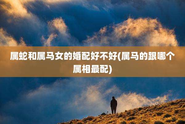 属蛇和属马女的婚配好不好(属马的跟哪个属相最配)