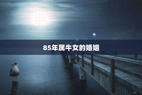 85年属牛女的婚姻