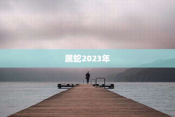 属蛇2023年