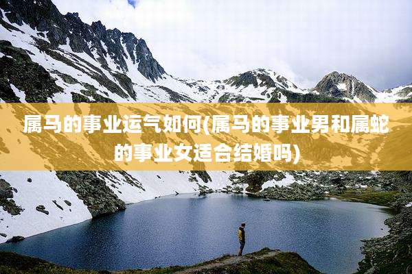 属马的事业运气如何(属马的事业男和属蛇的事业女适合结婚吗)