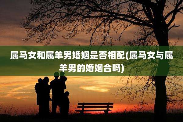 属马女和属羊男婚姻是否相配(属马女与属羊男的婚姻合吗)