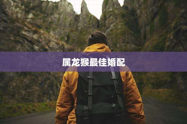 属龙猴最佳婚配