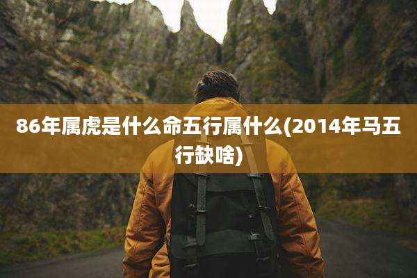 86年属虎是什么命五行属什么(2014年马五行缺啥)