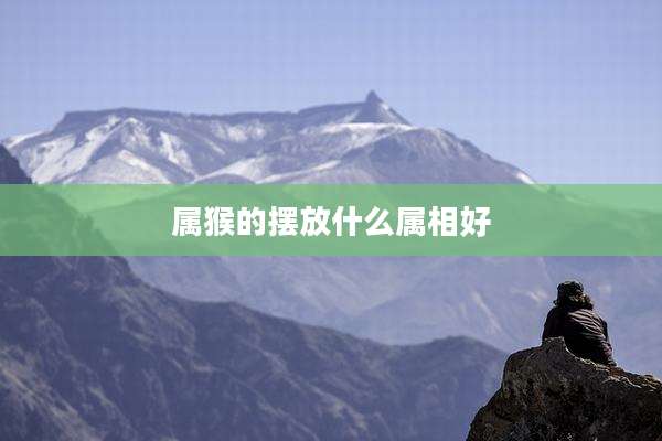 属猴的摆放什么属相好