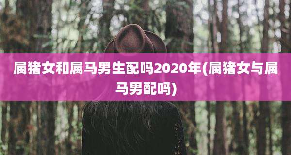 属猪女和属马男生配吗2020年(属猪女与属马男配吗)