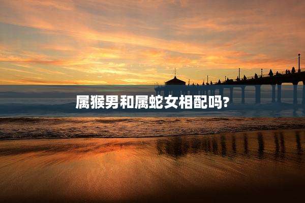 属猴男和属蛇女相配吗?