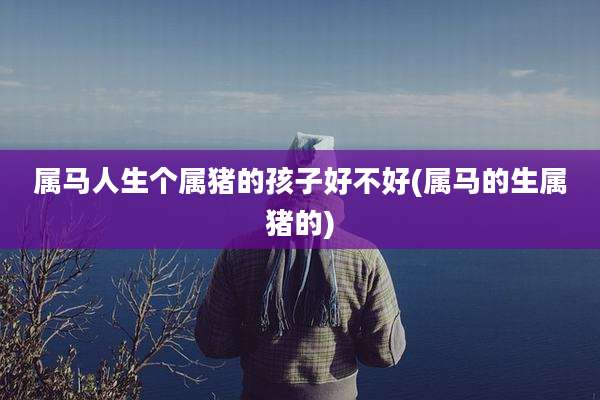 属马人生个属猪的孩子好不好(属马的生属猪的)