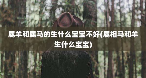 属羊和属马的生什么宝宝不好(属相马和羊生什么宝宝)