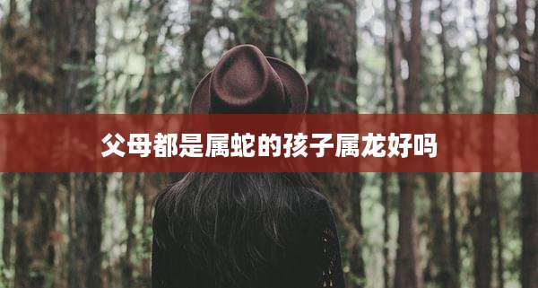 父母都是属蛇的孩子属龙好吗