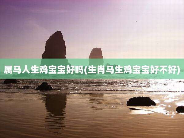属马人生鸡宝宝好吗(生肖马生鸡宝宝好不好)