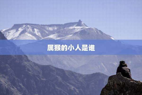 属猴的小人是谁