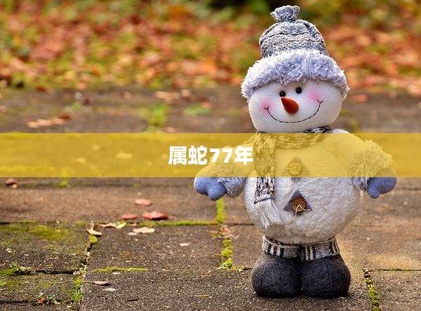 属蛇77年