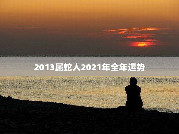 2013属蛇人2021年全年运势