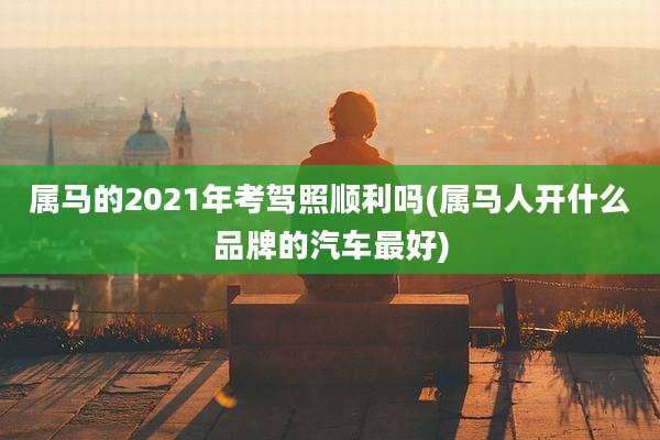属马的2021年考驾照顺利吗(属马人开什么品牌的汽车最好)
