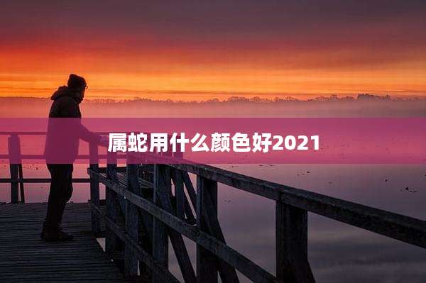 属蛇用什么颜色好2021