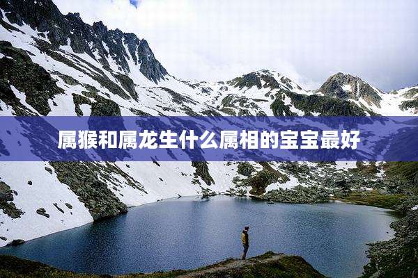 属猴和属龙生什么属相的宝宝最好