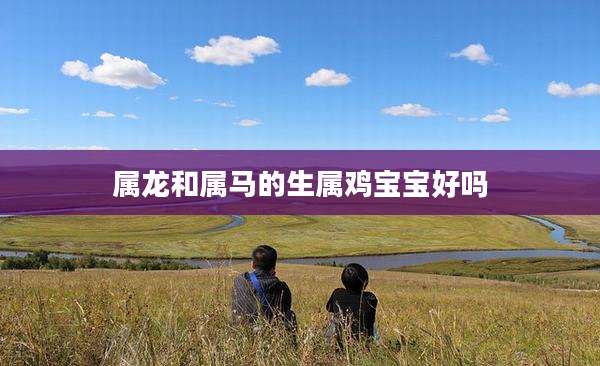 属龙和属马的生属鸡宝宝好吗