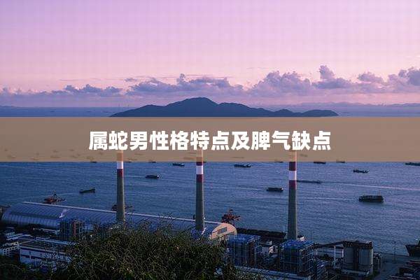 属蛇男性格特点及脾气缺点