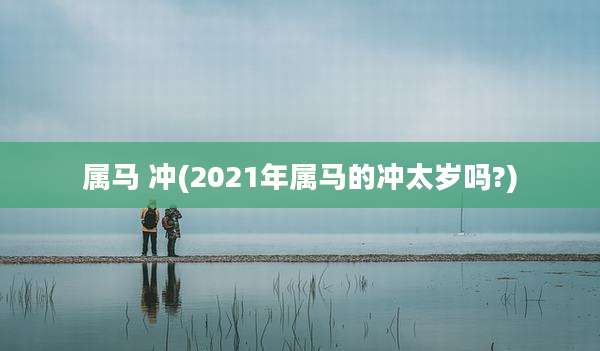 属马 冲(2021年属马的冲太岁吗?)