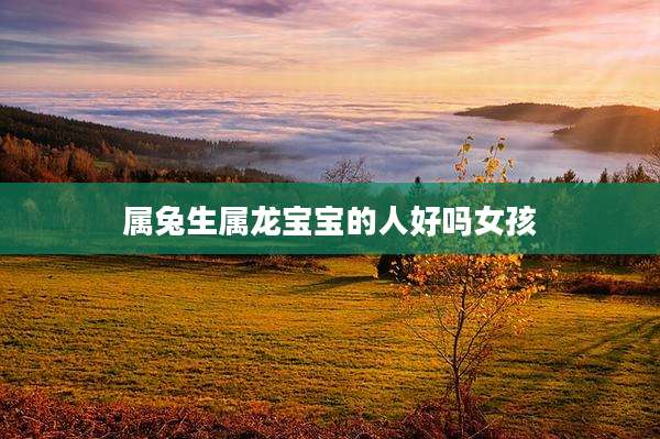 属兔生属龙宝宝的人好吗女孩