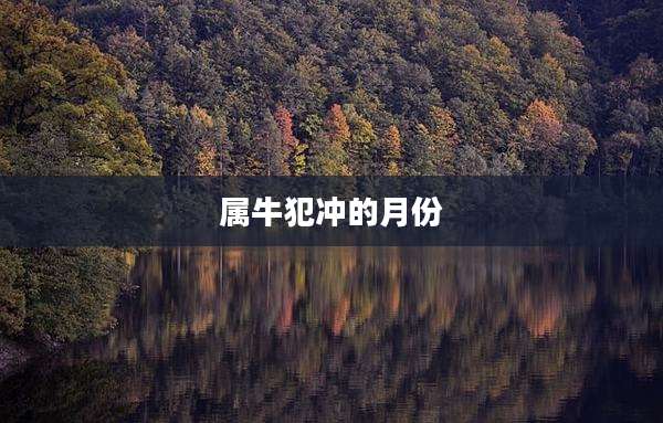 属牛犯冲的月份
