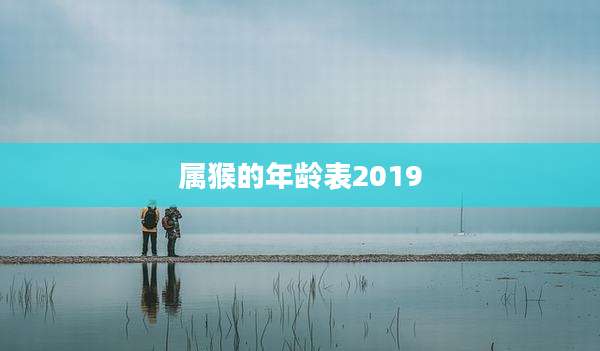属猴的年龄表2019