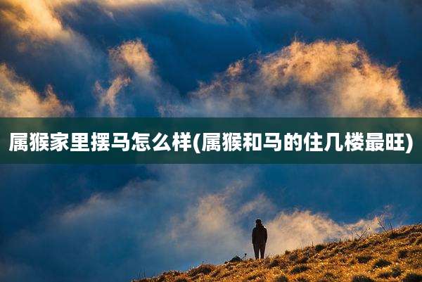属猴家里摆马怎么样(属猴和马的住几楼最旺)