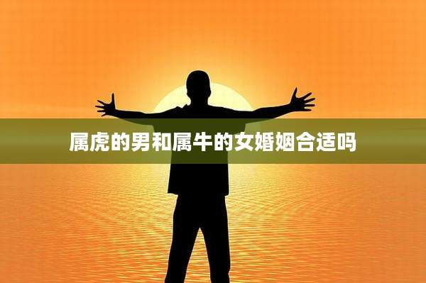 属虎的男和属牛的女婚姻合适吗